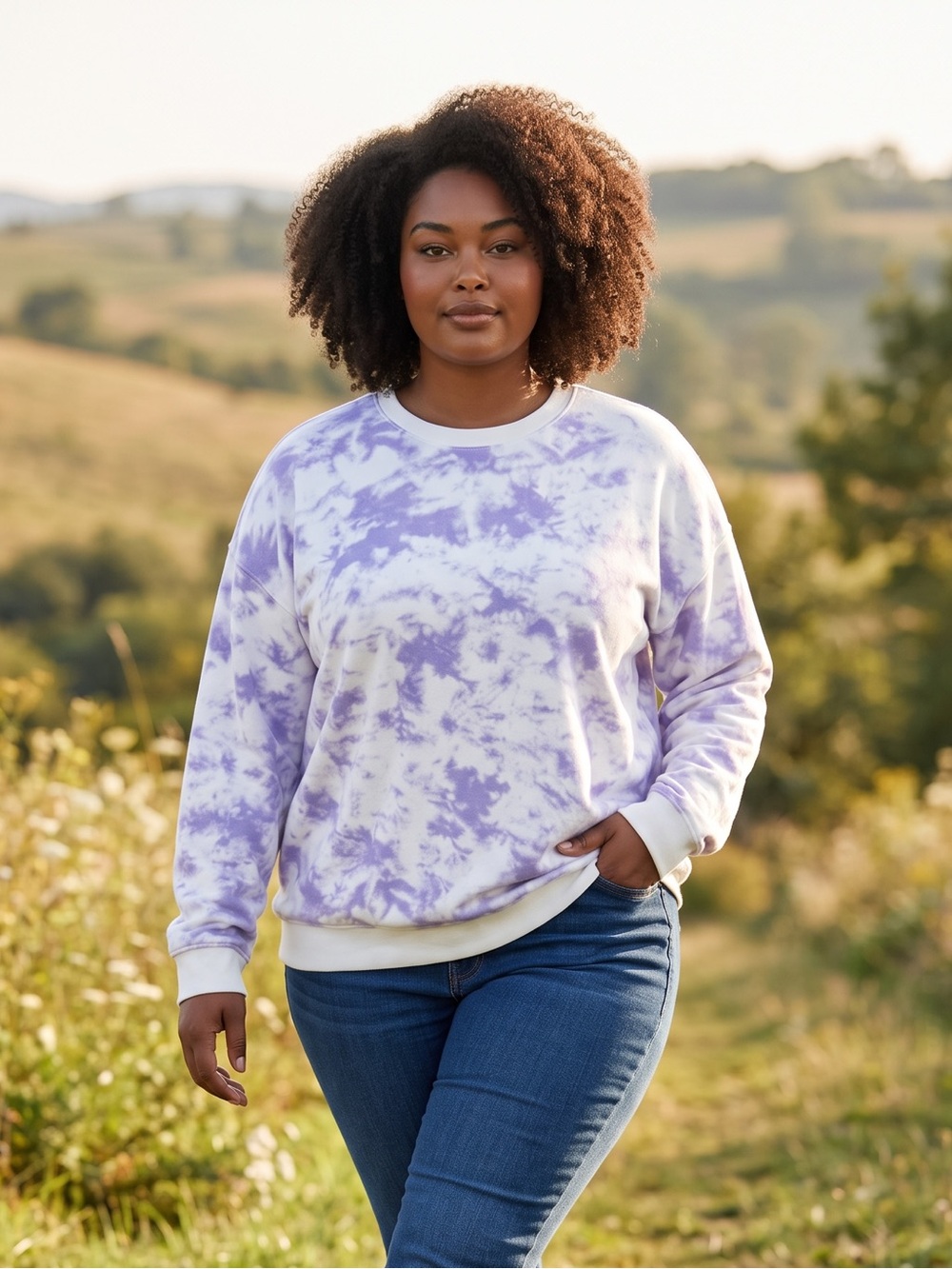 Oversize tie-dye sweater By ORIGINAL USE